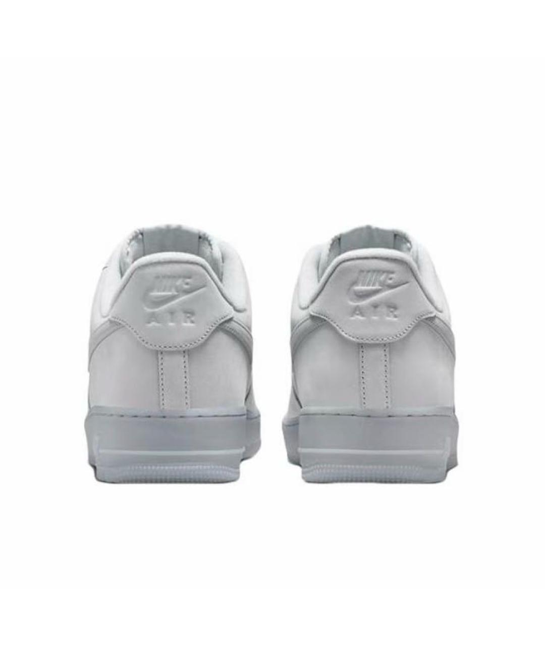 NIKE Серые замшевые низкие кроссовки / кеды, фото 4