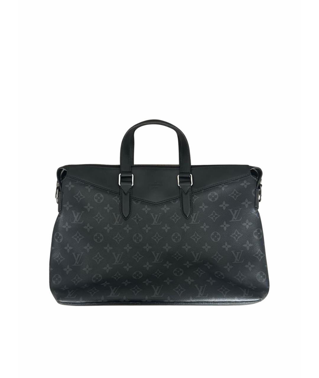 LOUIS VUITTON Черный портфель, фото 1