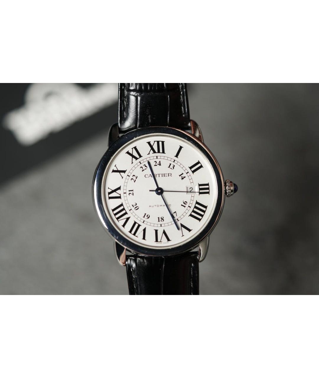 CARTIER Серебряные часы, фото 8
