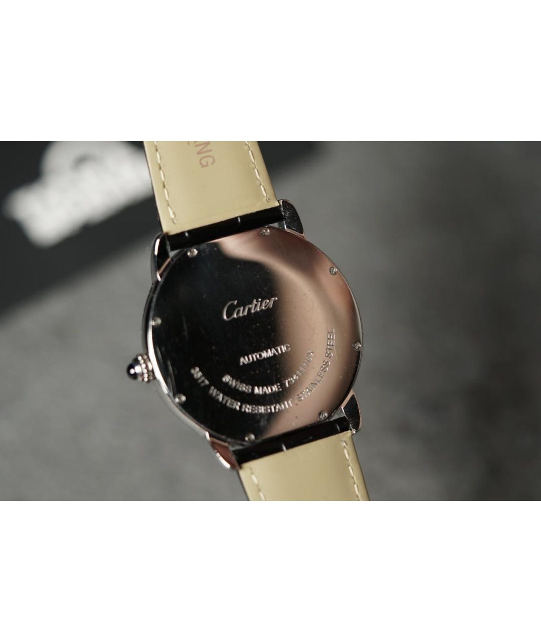 CARTIER Серебряные часы, фото 2
