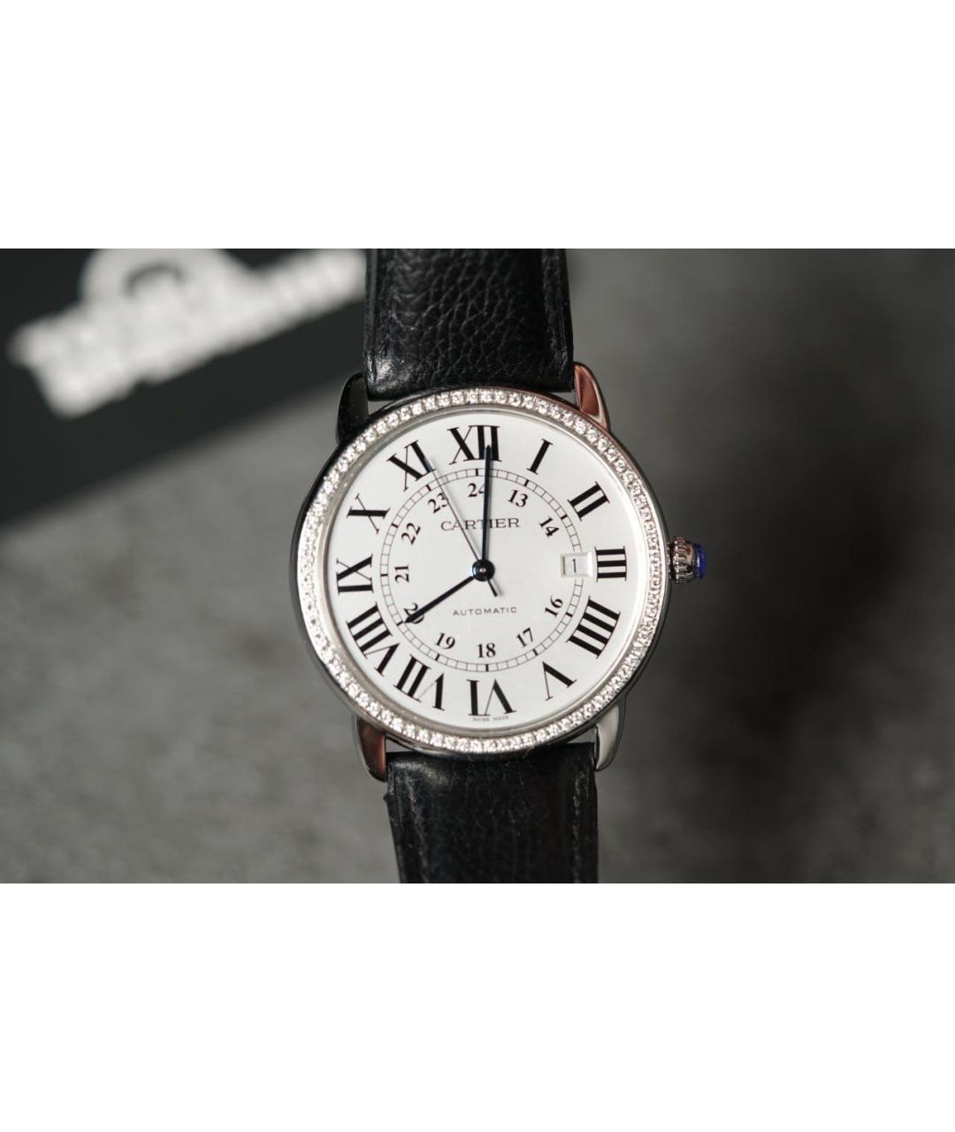 CARTIER Серебряные часы, фото 8