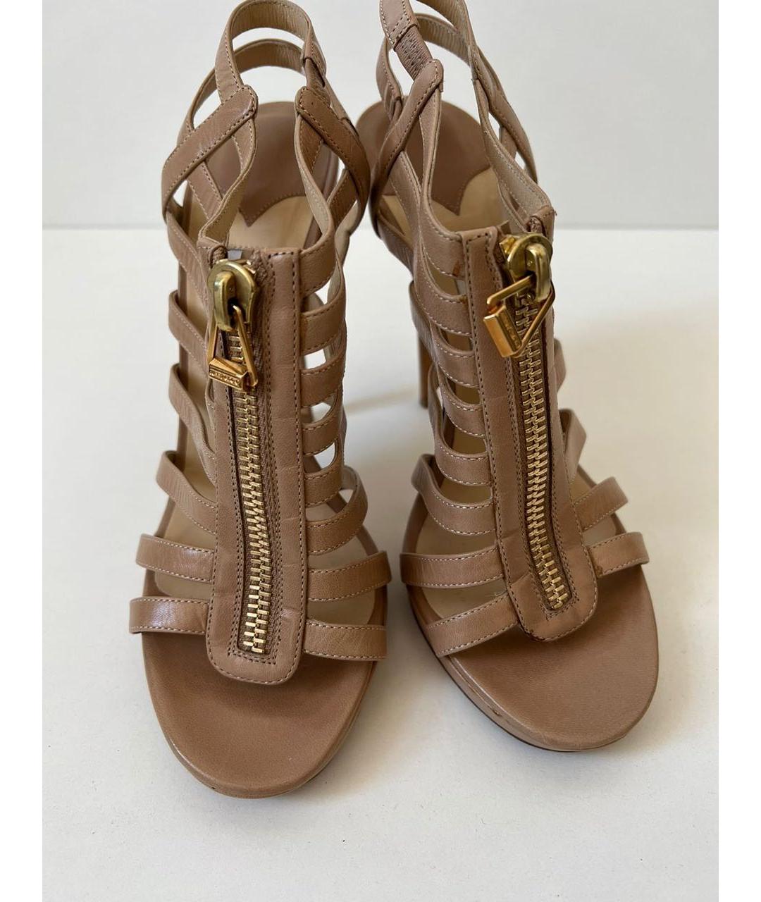 JIMMY CHOO Кожаные босоножки, фото 5
