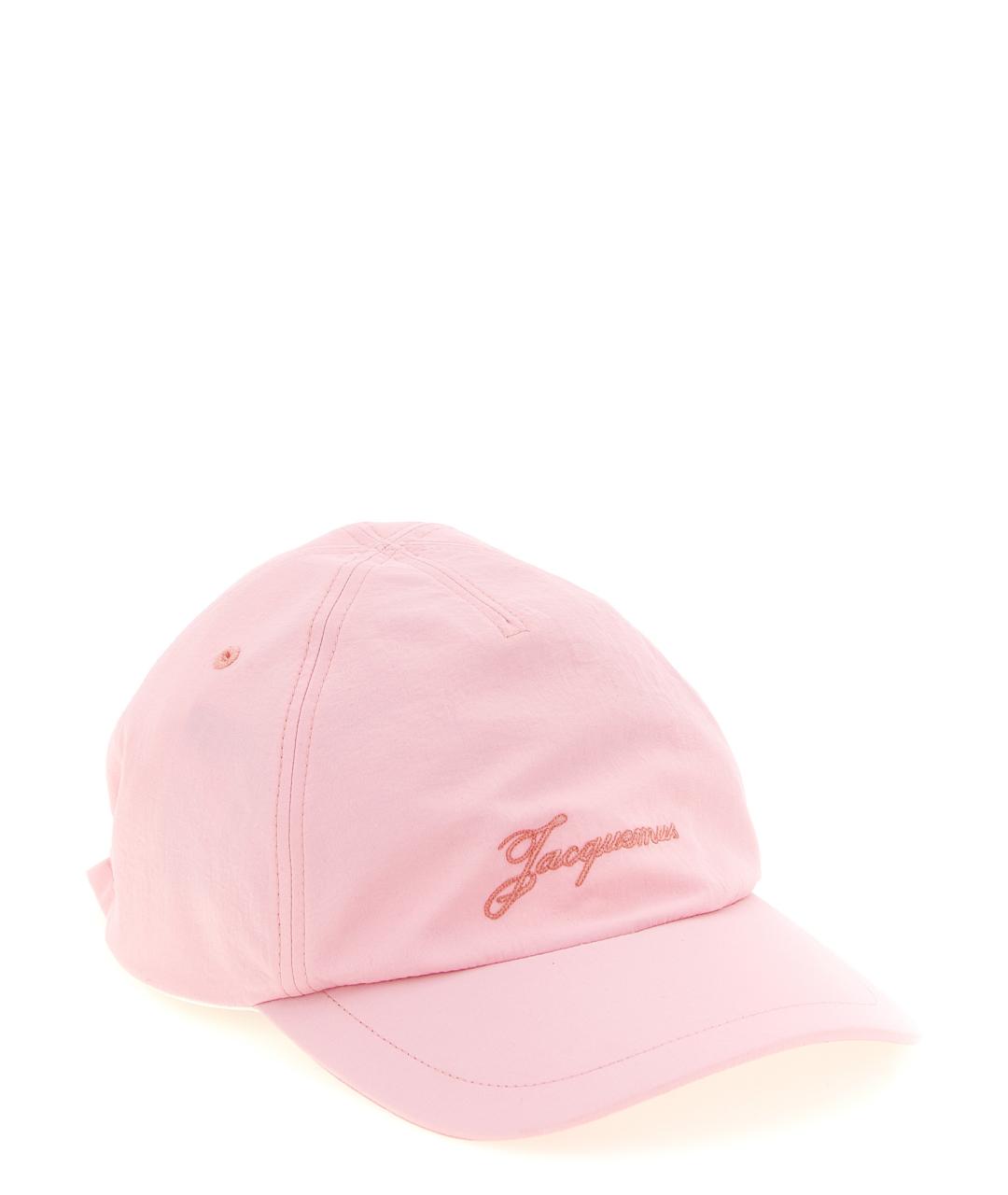 JACQUEMUS Розовая кепка, фото 2