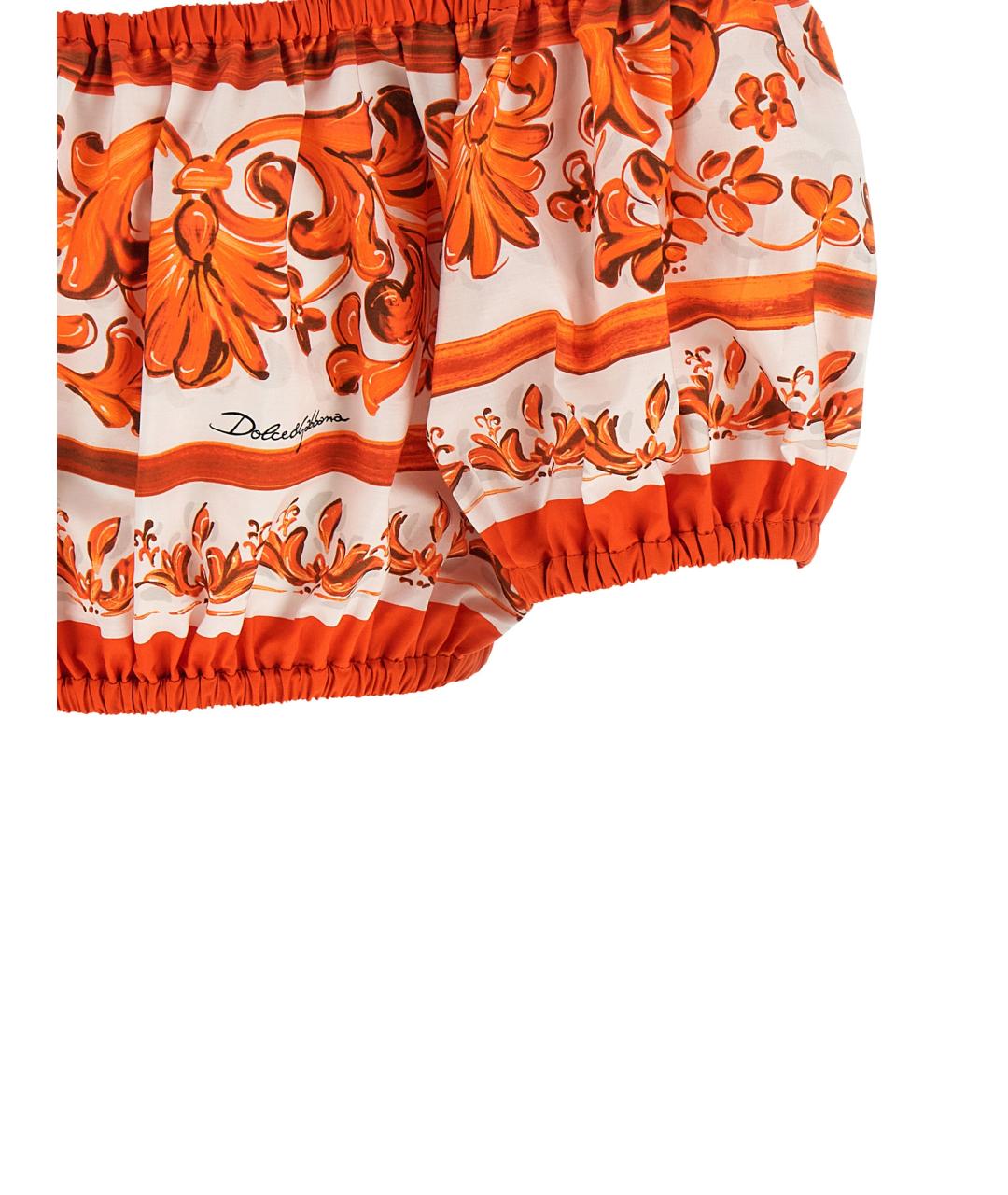DOLCE&GABBANA Мульти хлопковая майка, фото 4