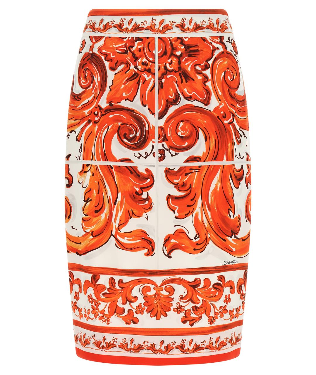 DOLCE&GABBANA Мульти юбка миди, фото 1