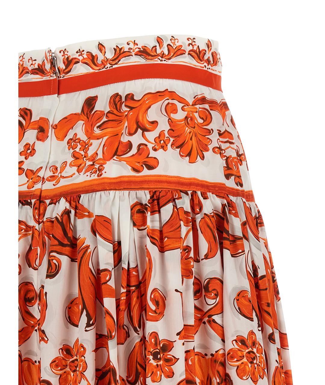DOLCE&GABBANA Мульти юбка миди, фото 4