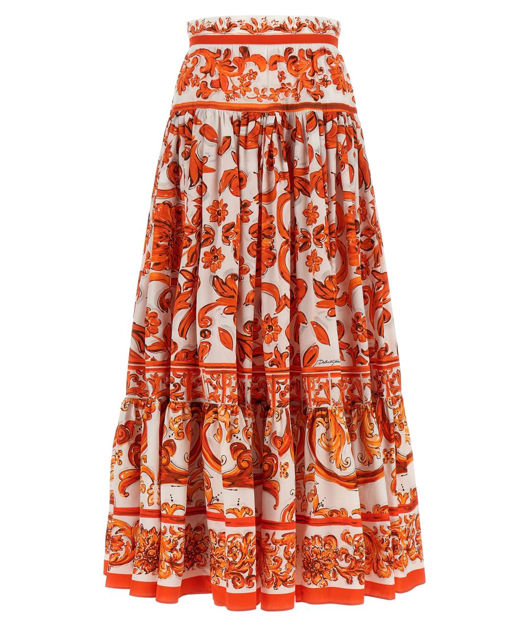 DOLCE&GABBANA Мульти юбка миди, фото 1