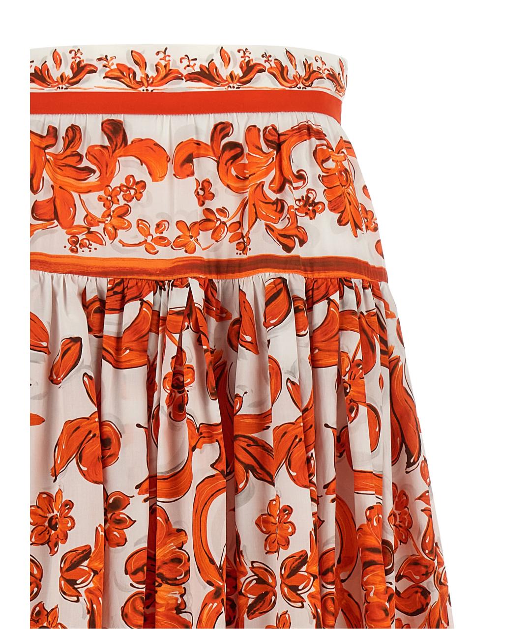 DOLCE&GABBANA Мульти юбка миди, фото 3