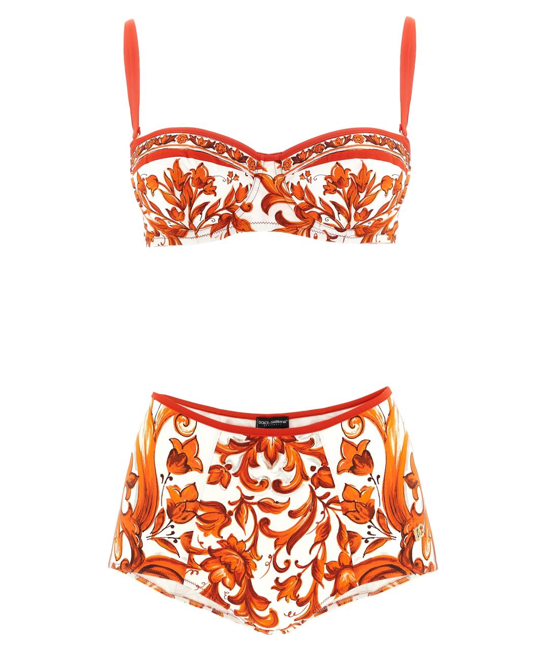 DOLCE&GABBANA Мульти купальник, фото 1