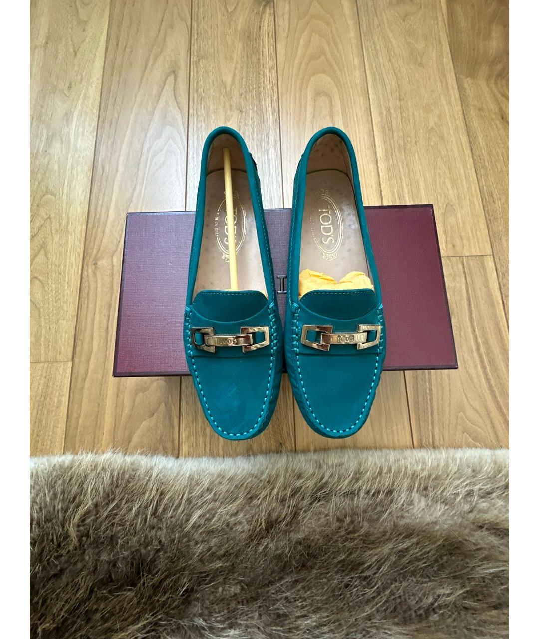 TOD'S Замшевые мокасины, фото 2