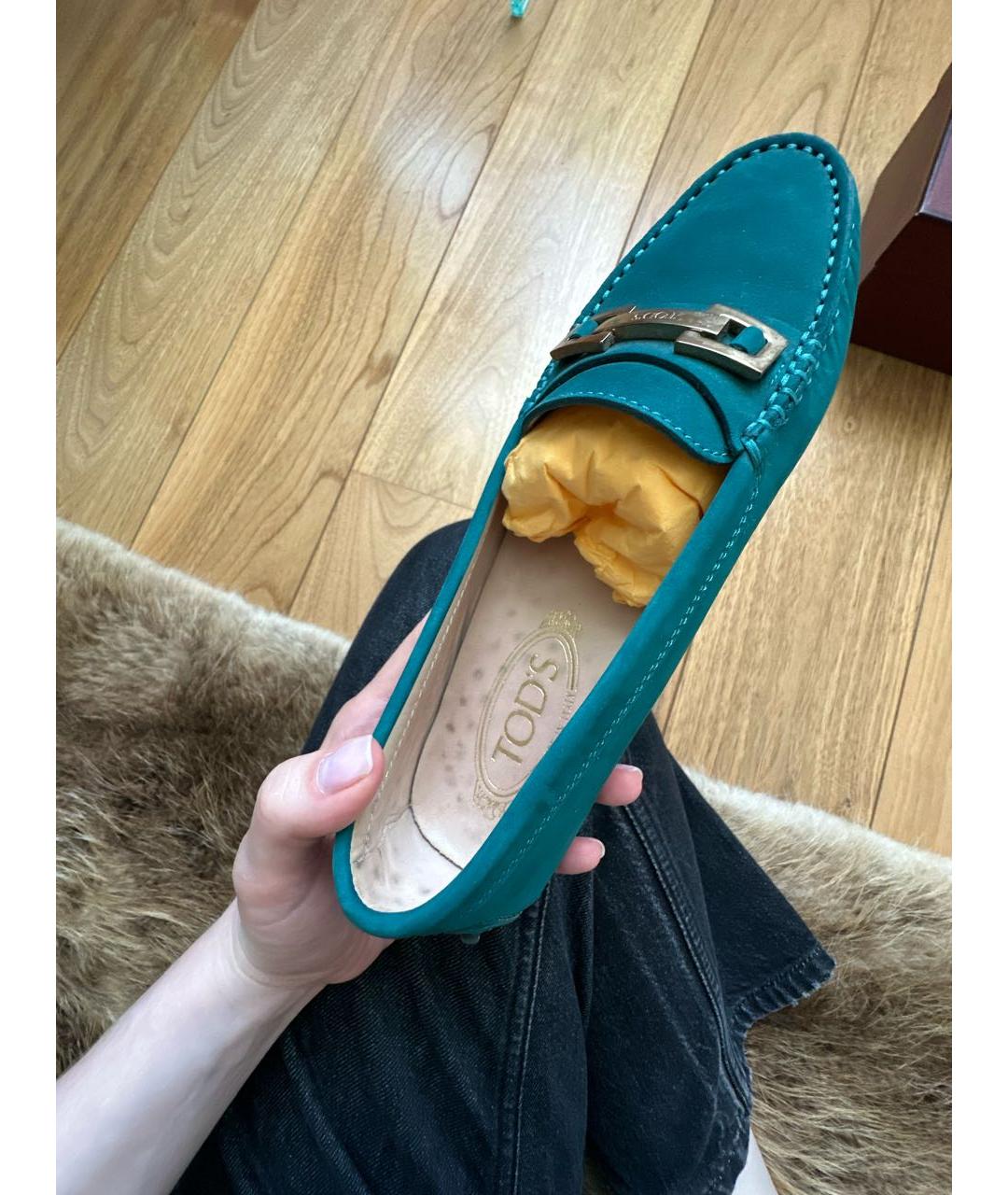 TOD'S Замшевые мокасины, фото 5