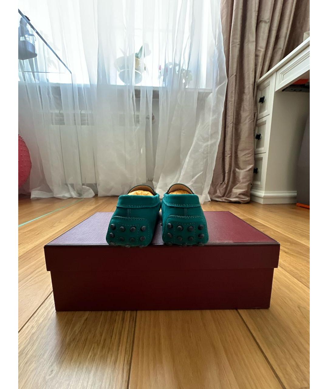 TOD'S Замшевые мокасины, фото 4