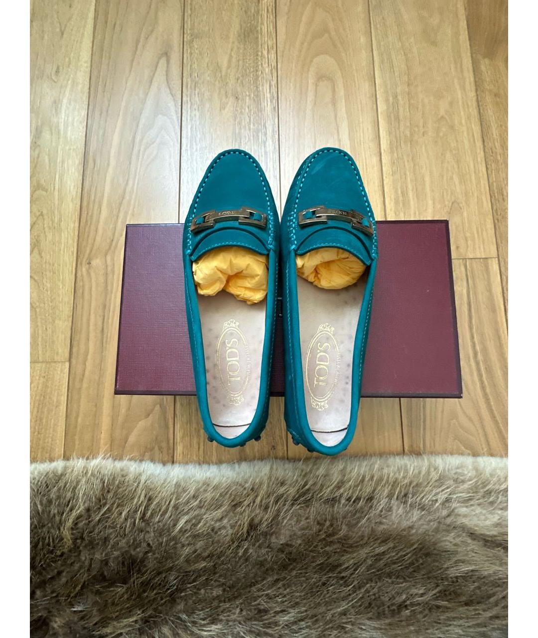 TOD'S Замшевые мокасины, фото 3