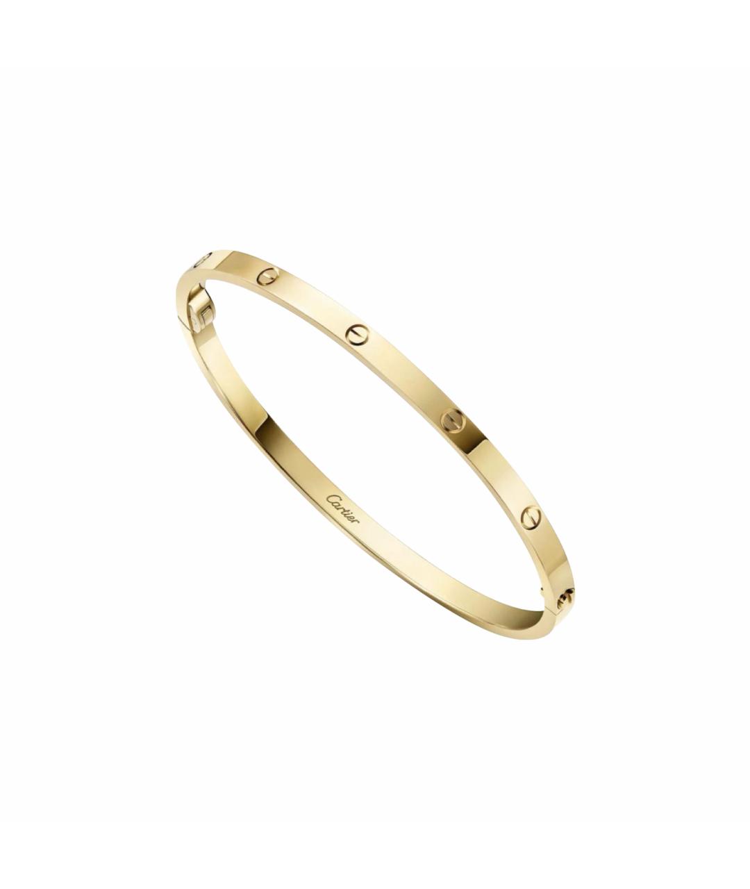 CARTIER Золотой браслет из желтого золота, фото 1