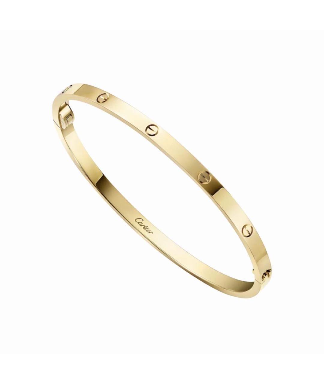 CARTIER Золотой браслет из желтого золота, фото 9