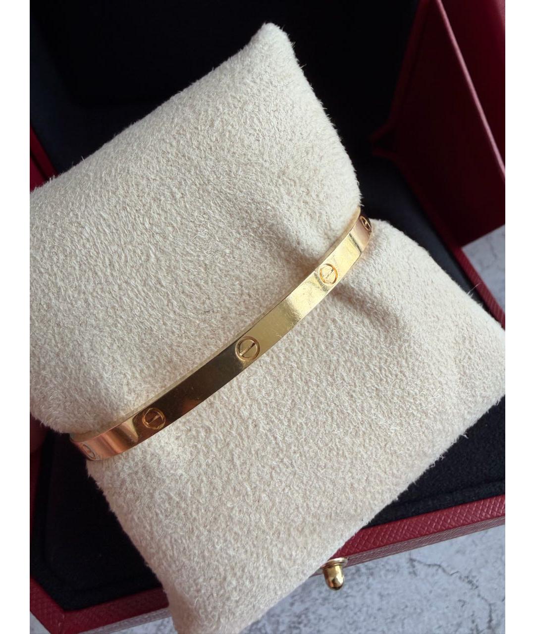 CARTIER Золотой браслет из желтого золота, фото 4