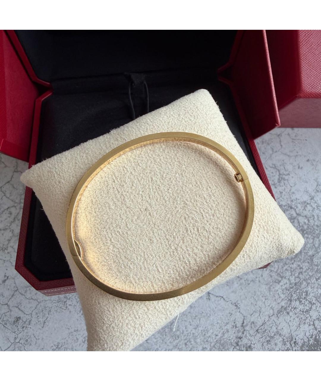 CARTIER Золотой браслет из желтого золота, фото 5