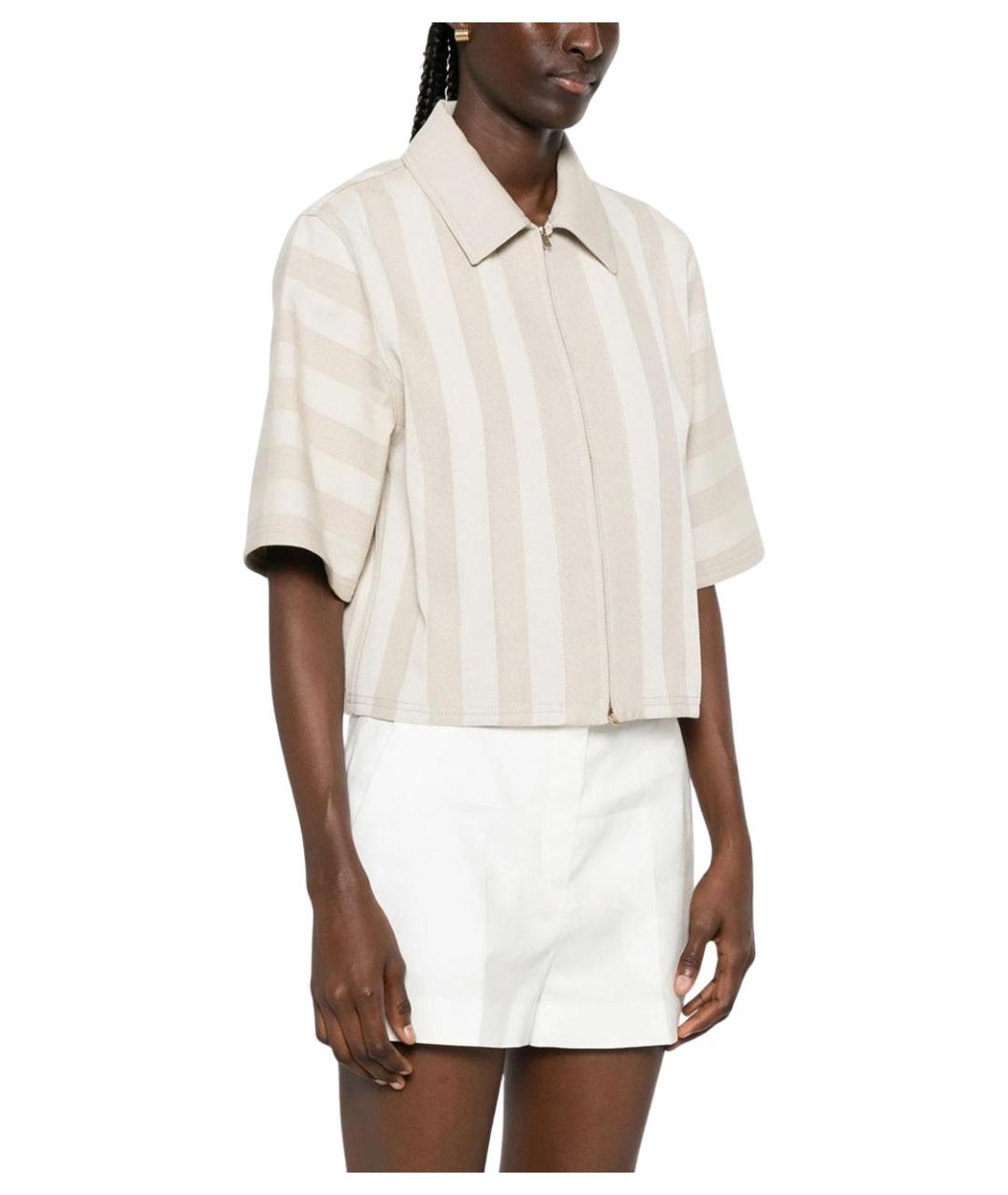 FENDI Мульти хлопковая рубашка, фото 3