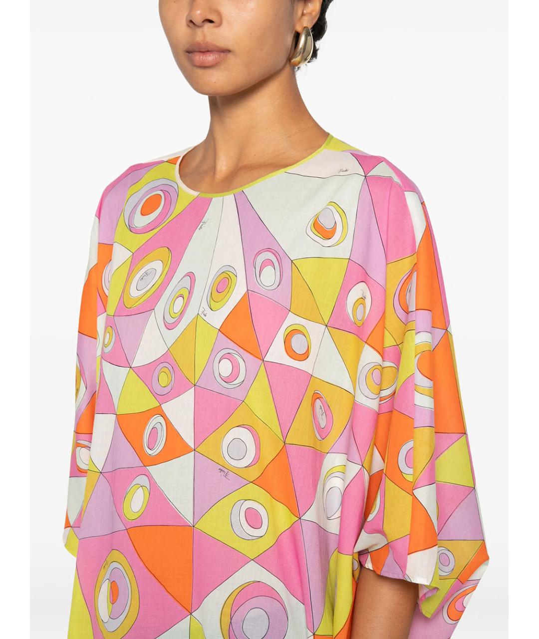 PUCCI Мульти хлопковая туника, фото 5