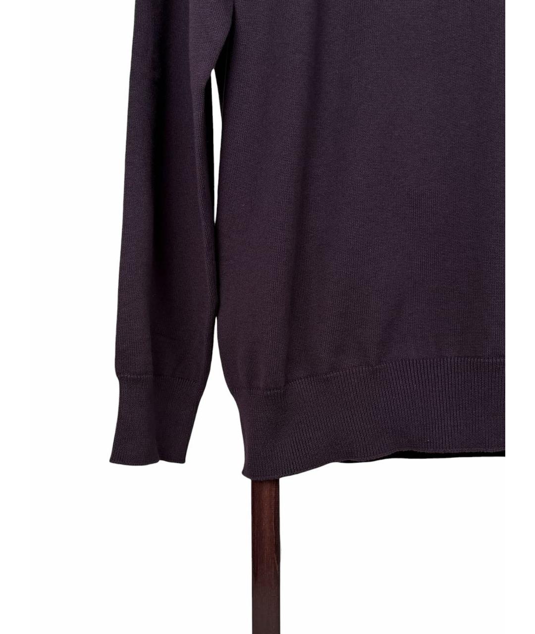 STONE ISLAND Бордовый хлопковый джемпер / свитер, фото 6