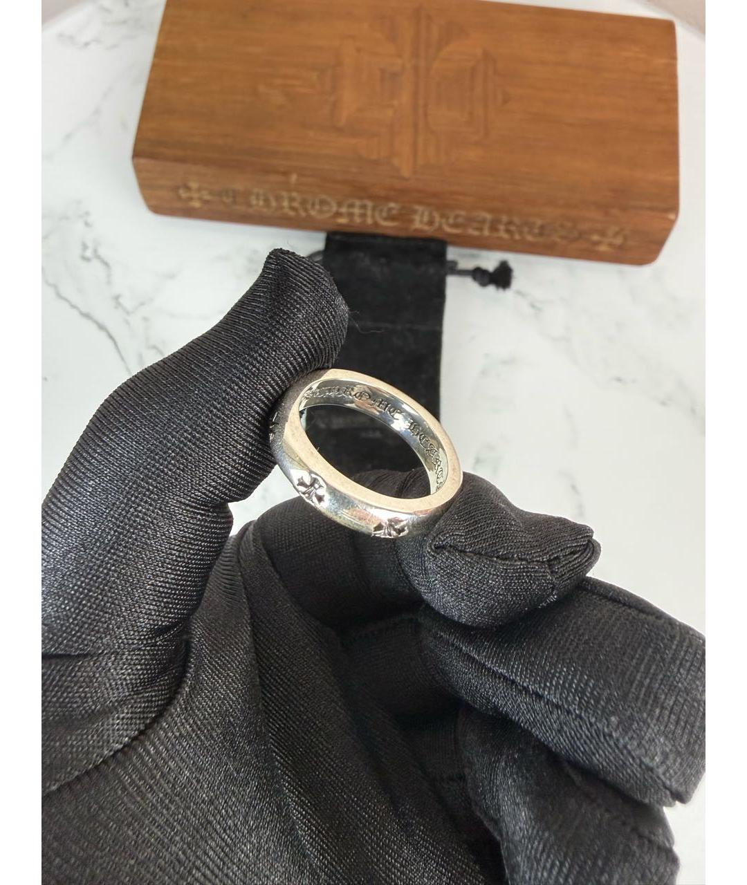 CHROME HEARTS Серебряное серебряное кольцо, фото 6