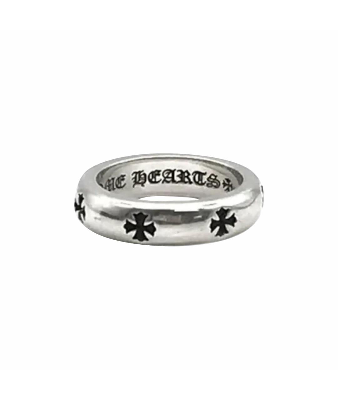 CHROME HEARTS Серебряное серебряное кольцо, фото 1