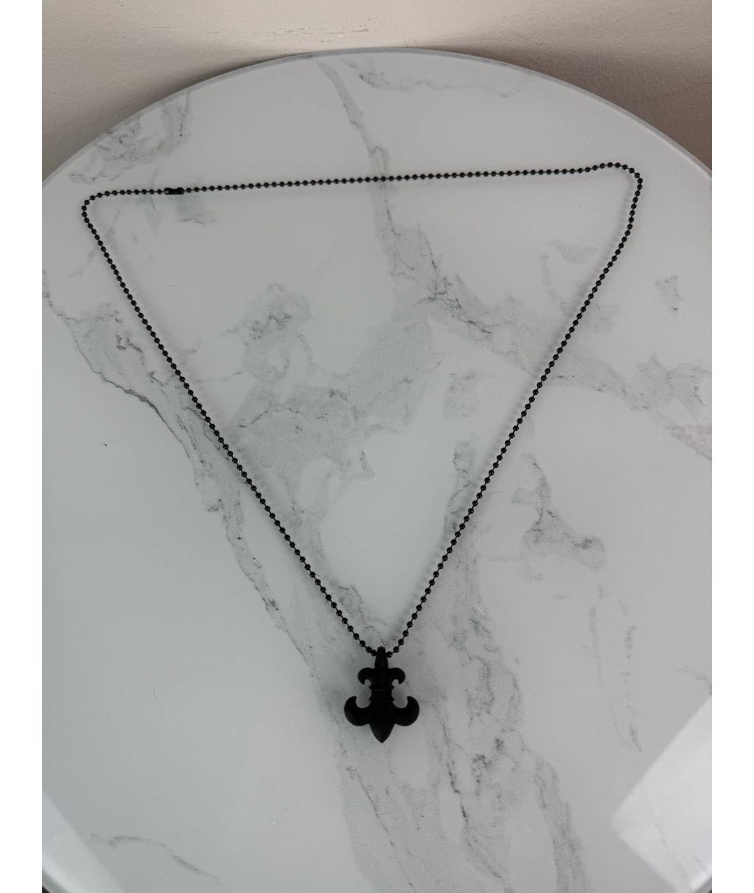CHROME HEARTS Черная пластиковая цепочка/подвеска, фото 4