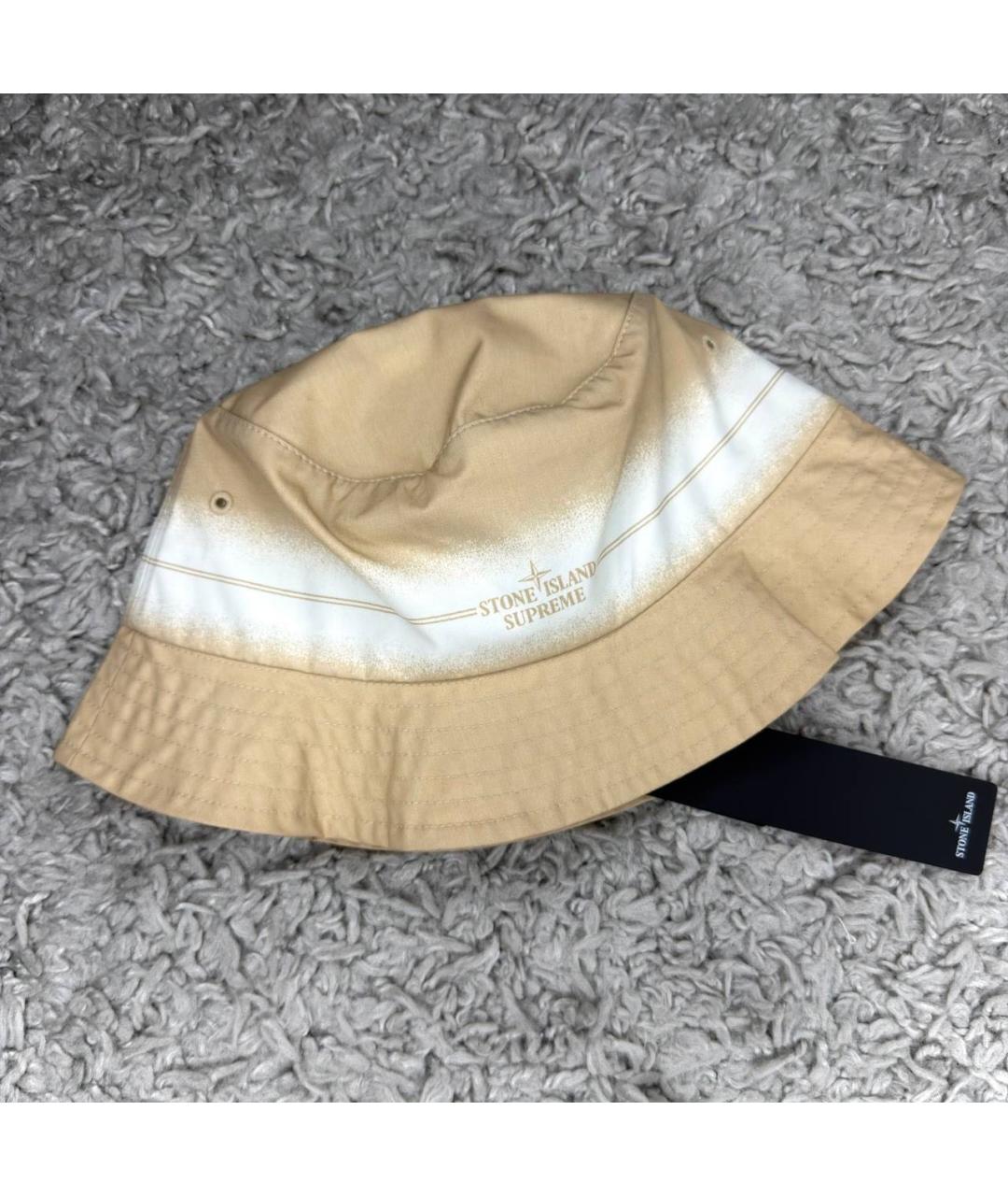 STONE ISLAND Бежевая шляпа, фото 2