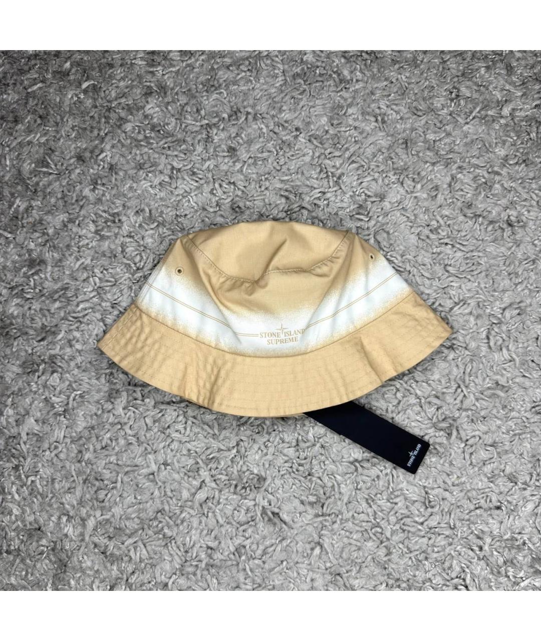 STONE ISLAND Бежевая шляпа, фото 6