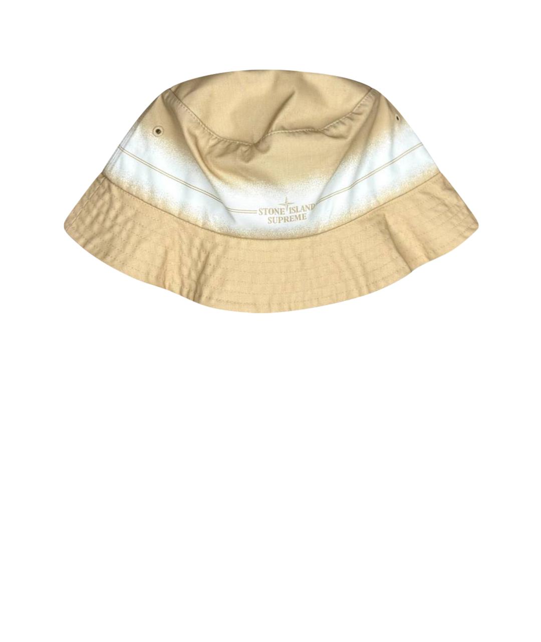 STONE ISLAND Бежевая шляпа, фото 1
