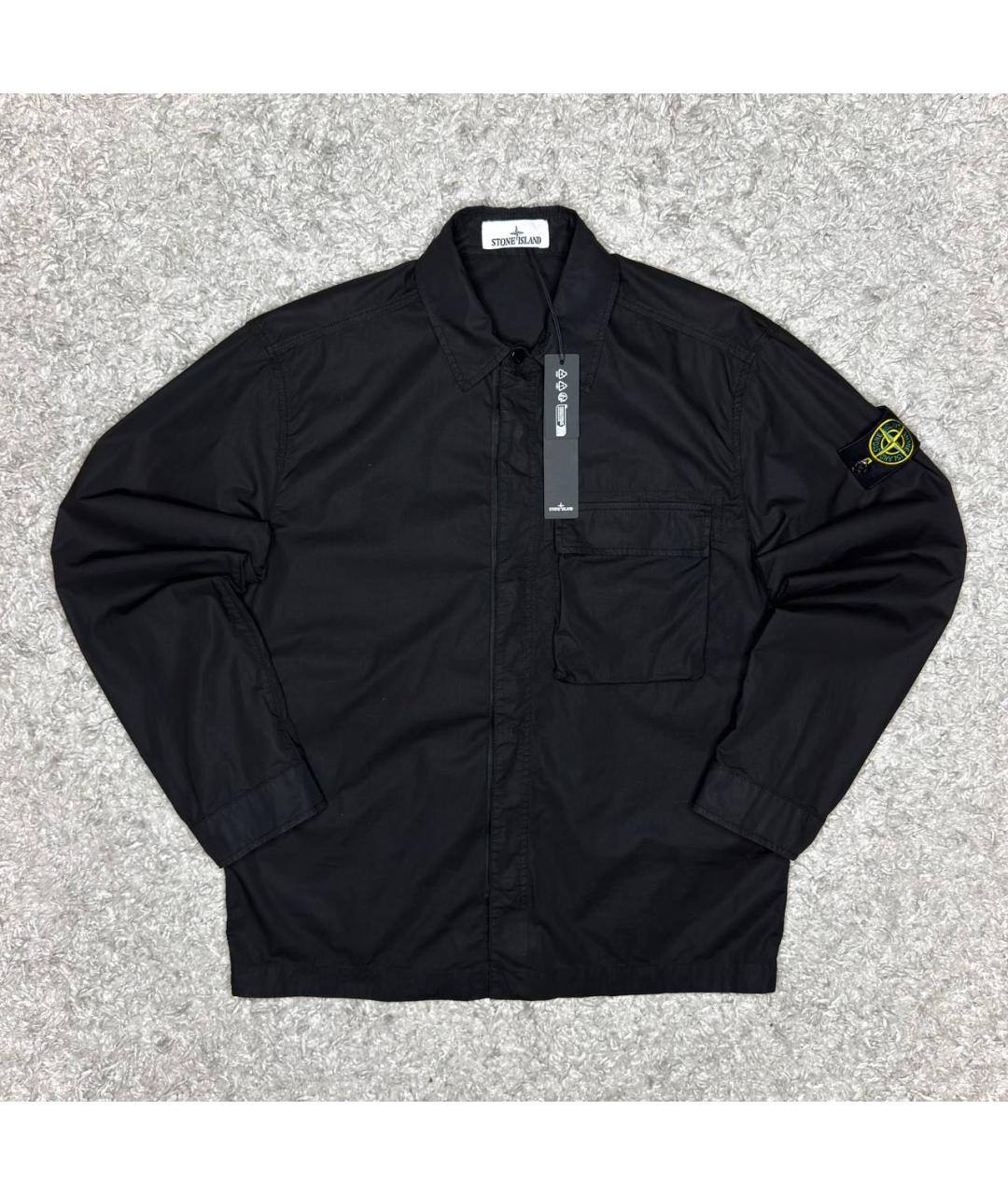 STONE ISLAND Черная куртка, фото 6