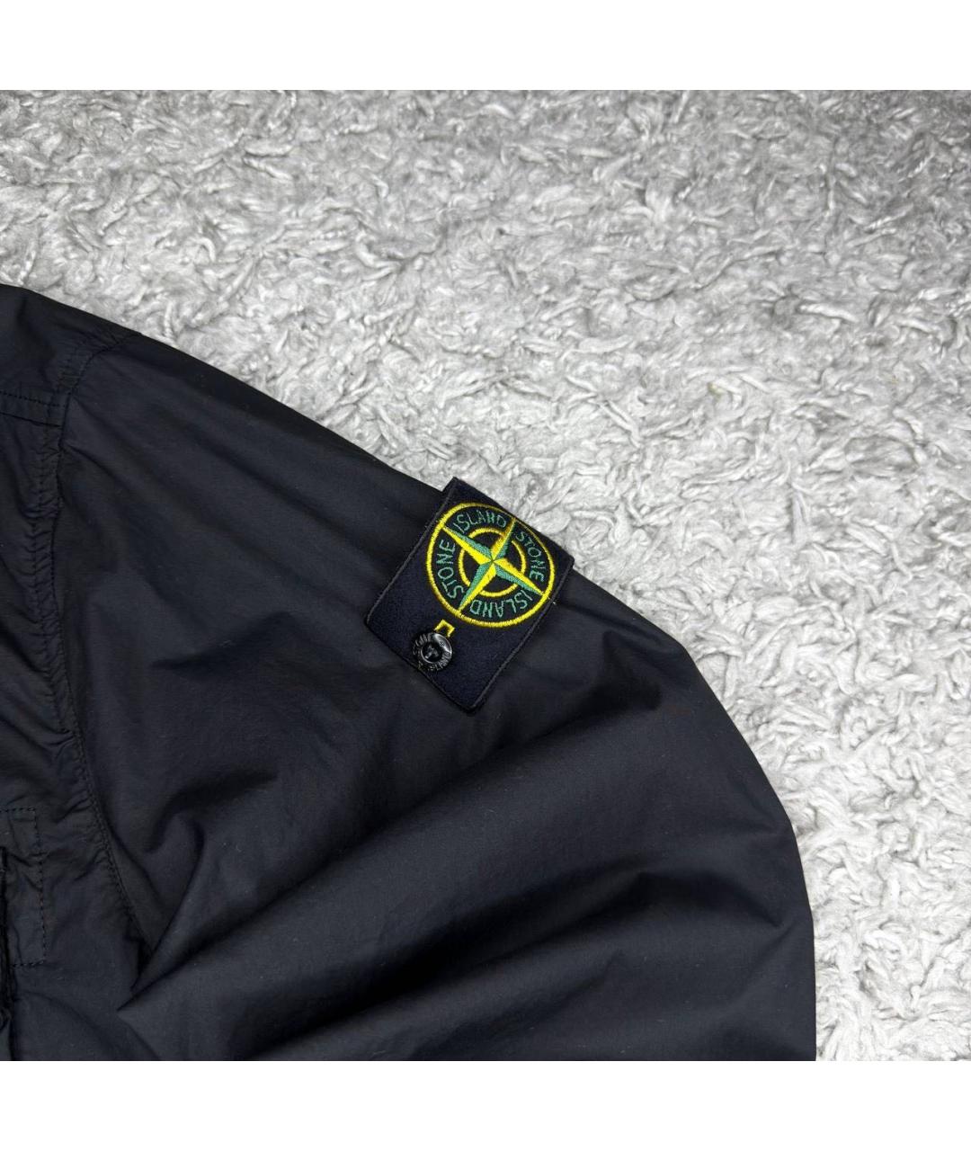 STONE ISLAND Черная куртка, фото 2
