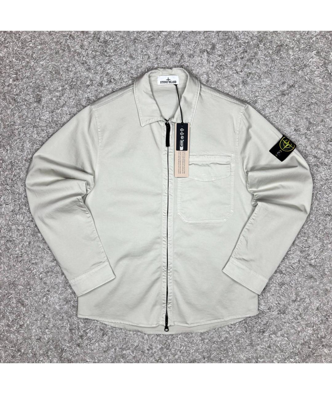 STONE ISLAND Бежевая куртка, фото 6