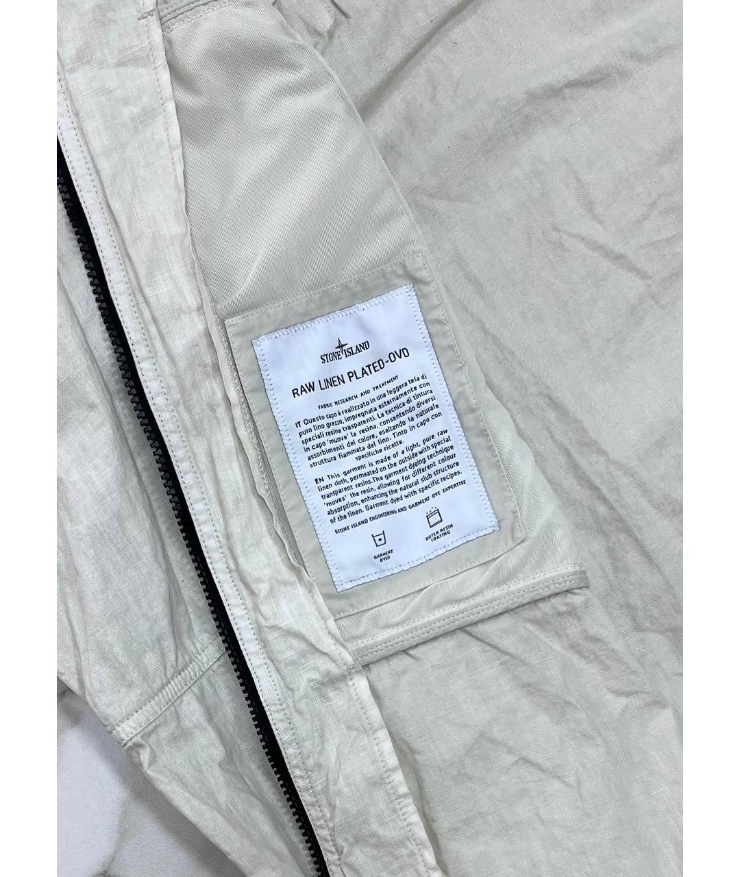 STONE ISLAND Бежевая куртка, фото 5