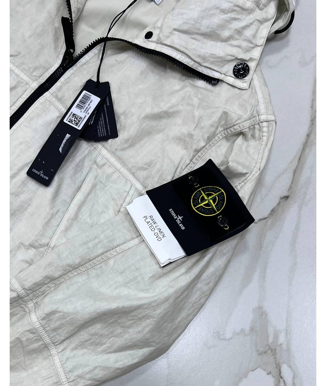 STONE ISLAND Бежевая куртка, фото 2