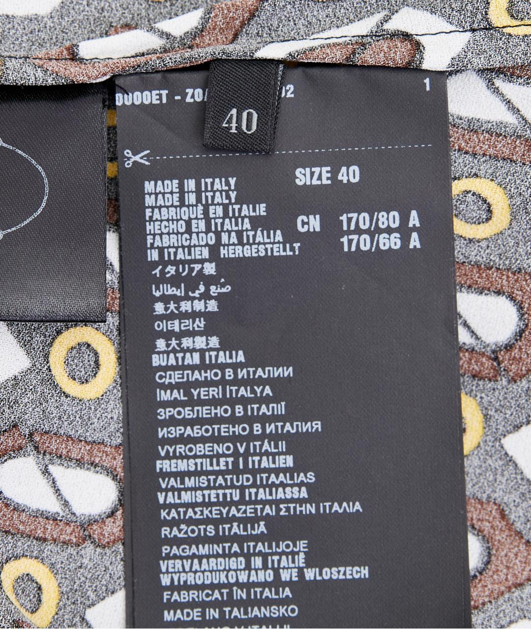 PRADA Коричневое вискозное повседневное платье, фото 4