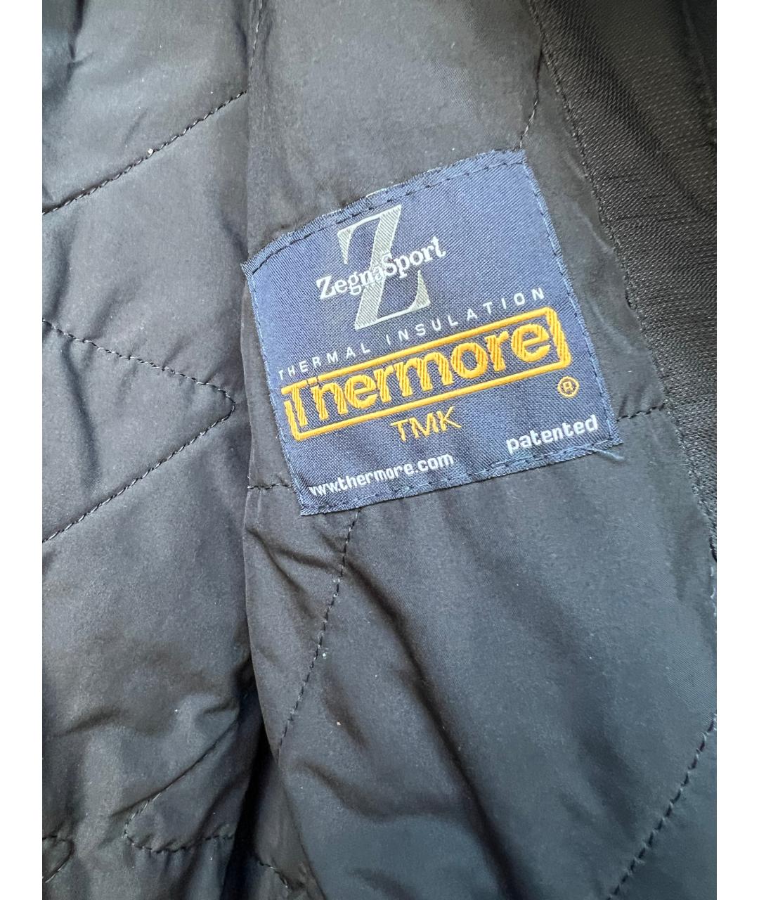 ERMENEGILDO ZEGNA XXX Черная куртка, фото 6