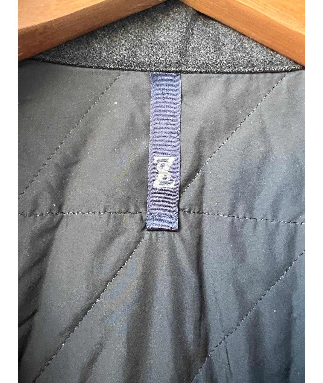 ERMENEGILDO ZEGNA XXX Черная куртка, фото 4