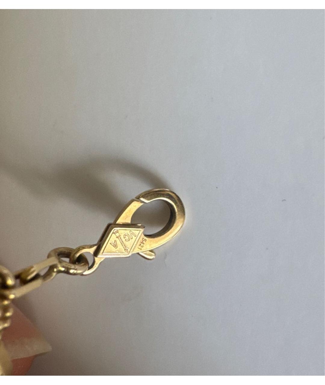 VAN CLEEF & ARPELS Золотой браслет из желтого золота, фото 4