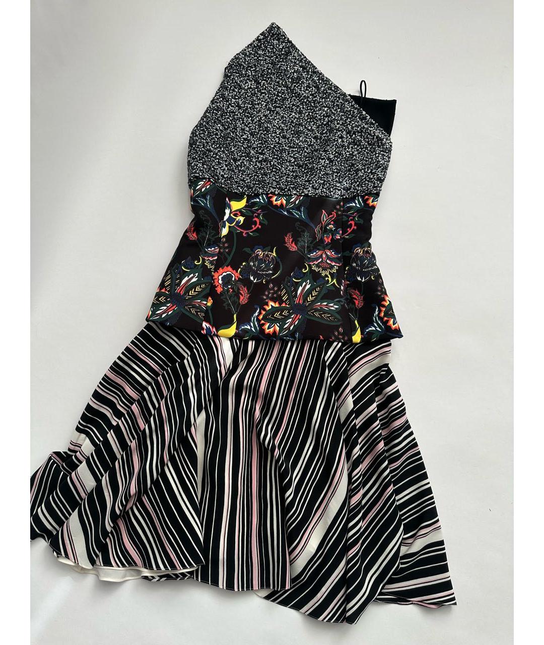 CHRISTIAN DIOR Мульти повседневное платье, фото 6