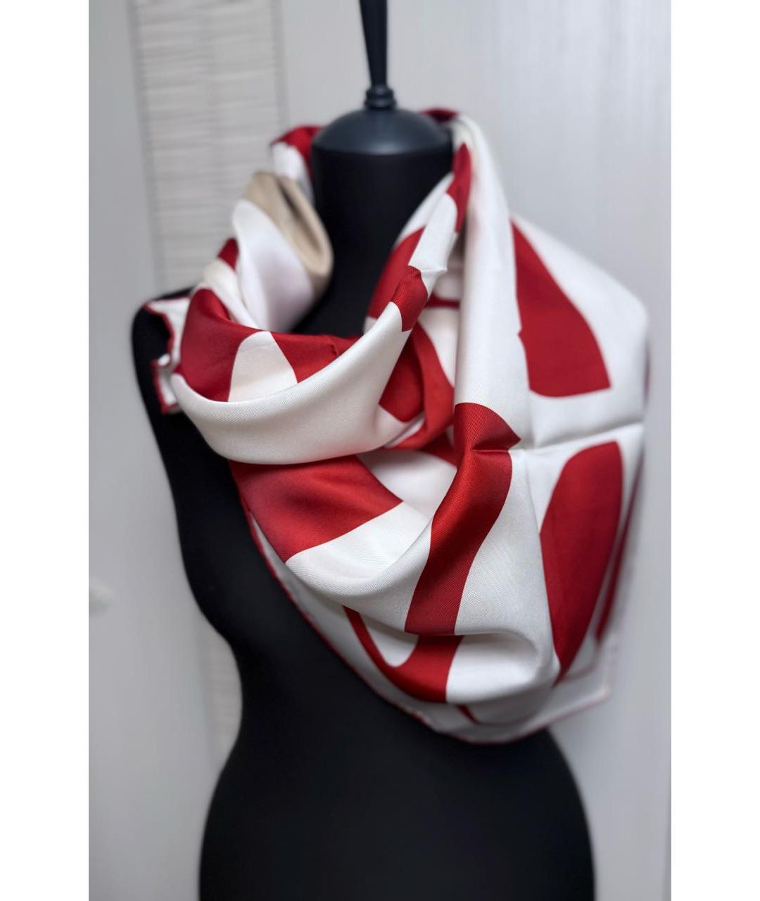 BURBERRY Мульти шелковый платок, фото 2