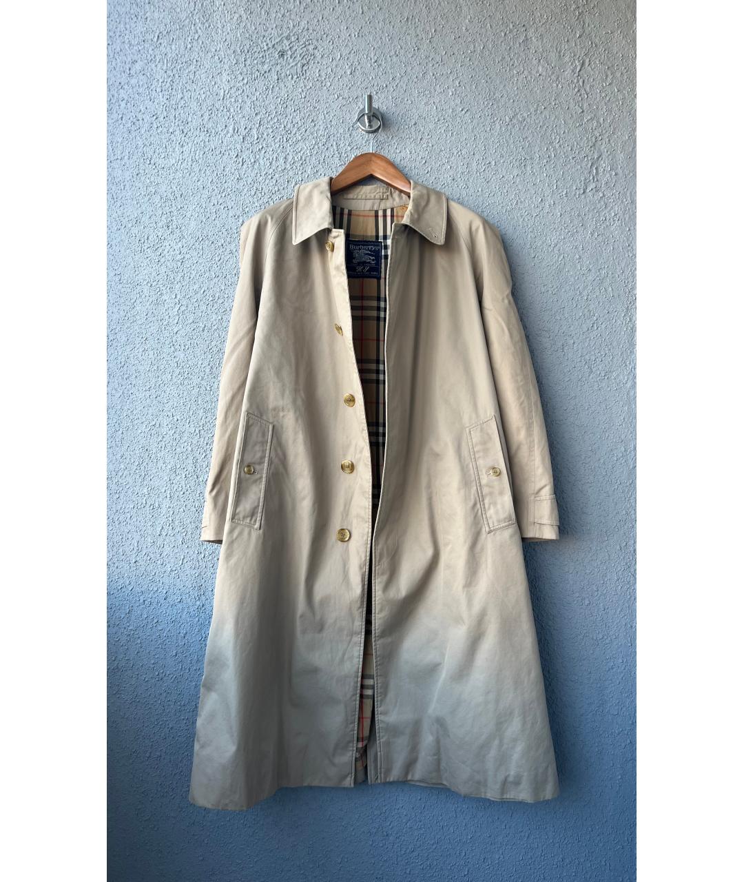 BURBERRY Бежевый тренч / плащ, фото 7