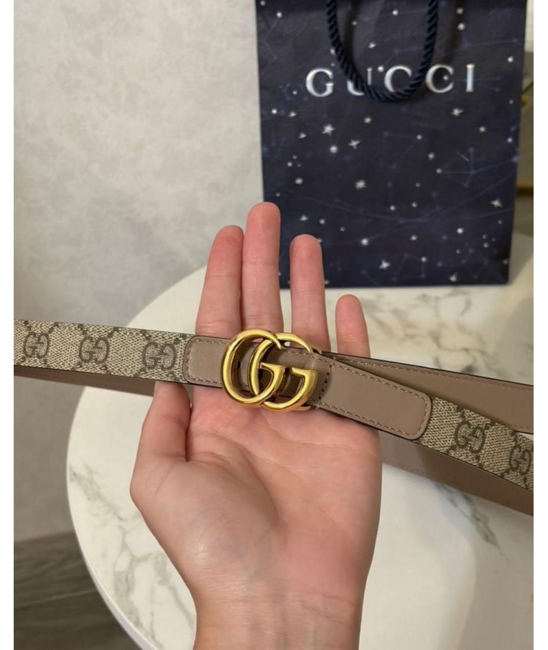GUCCI Кожаный ремень, фото 4