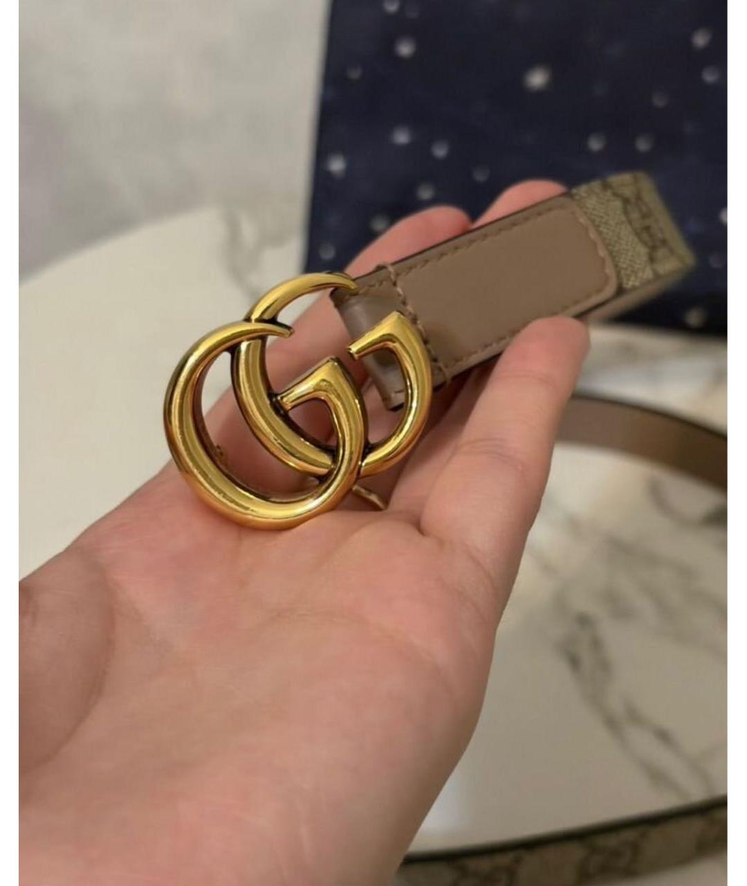 GUCCI Кожаный ремень, фото 2