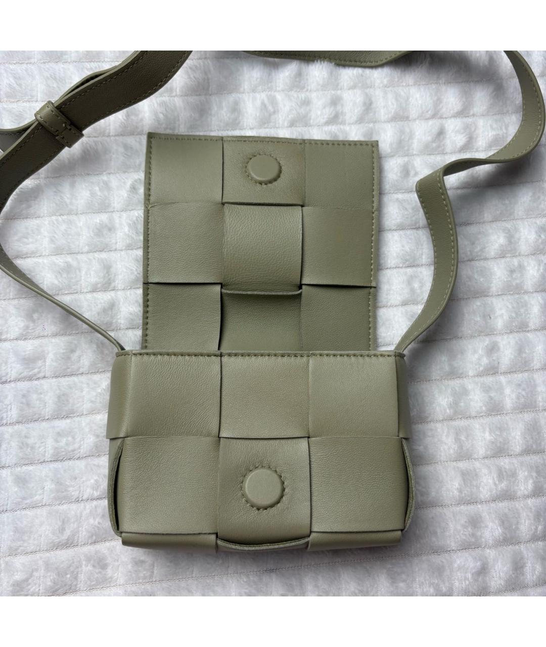BOTTEGA VENETA Кожаная сумка на плечо, фото 3