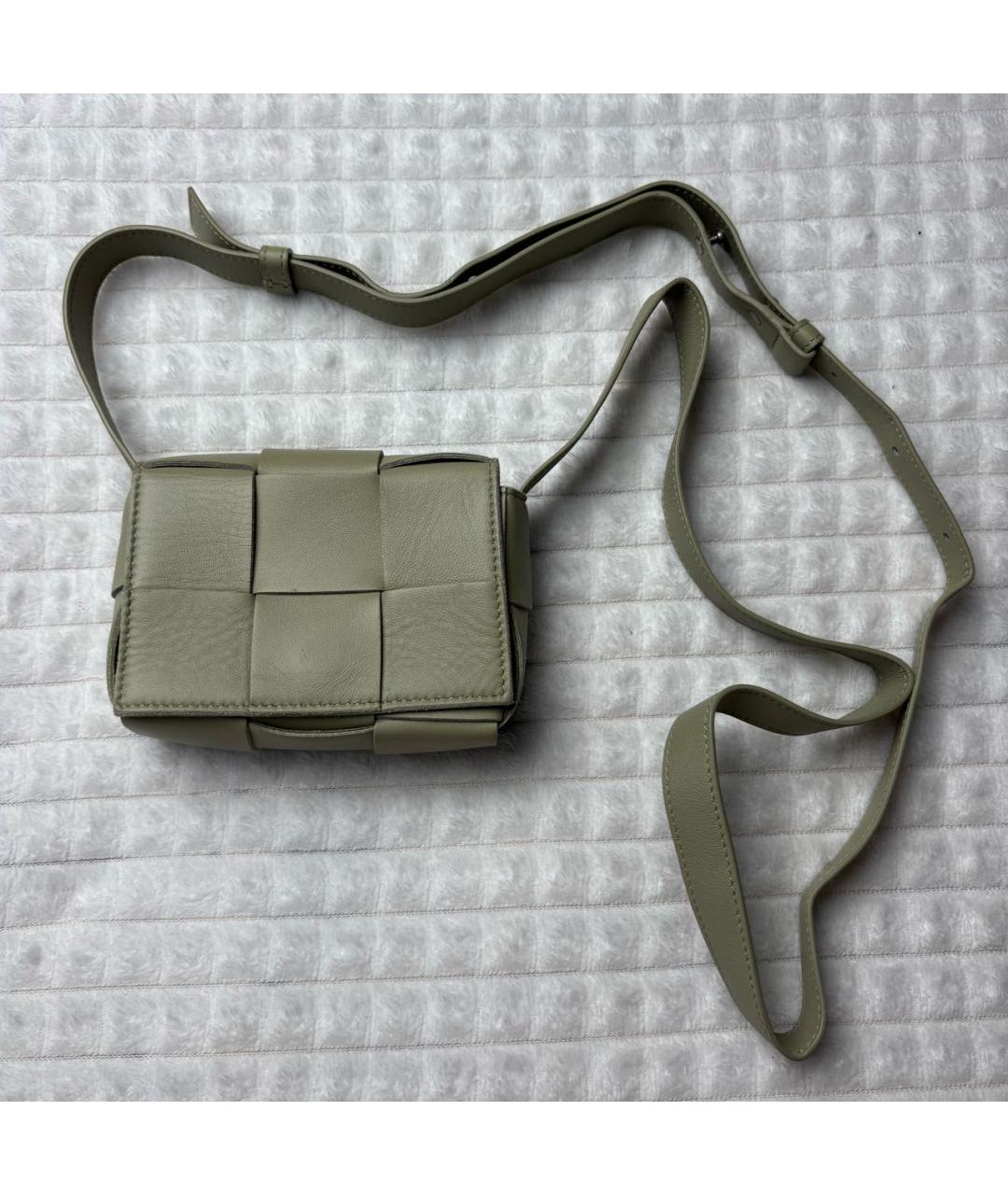 BOTTEGA VENETA Кожаная сумка на плечо, фото 5