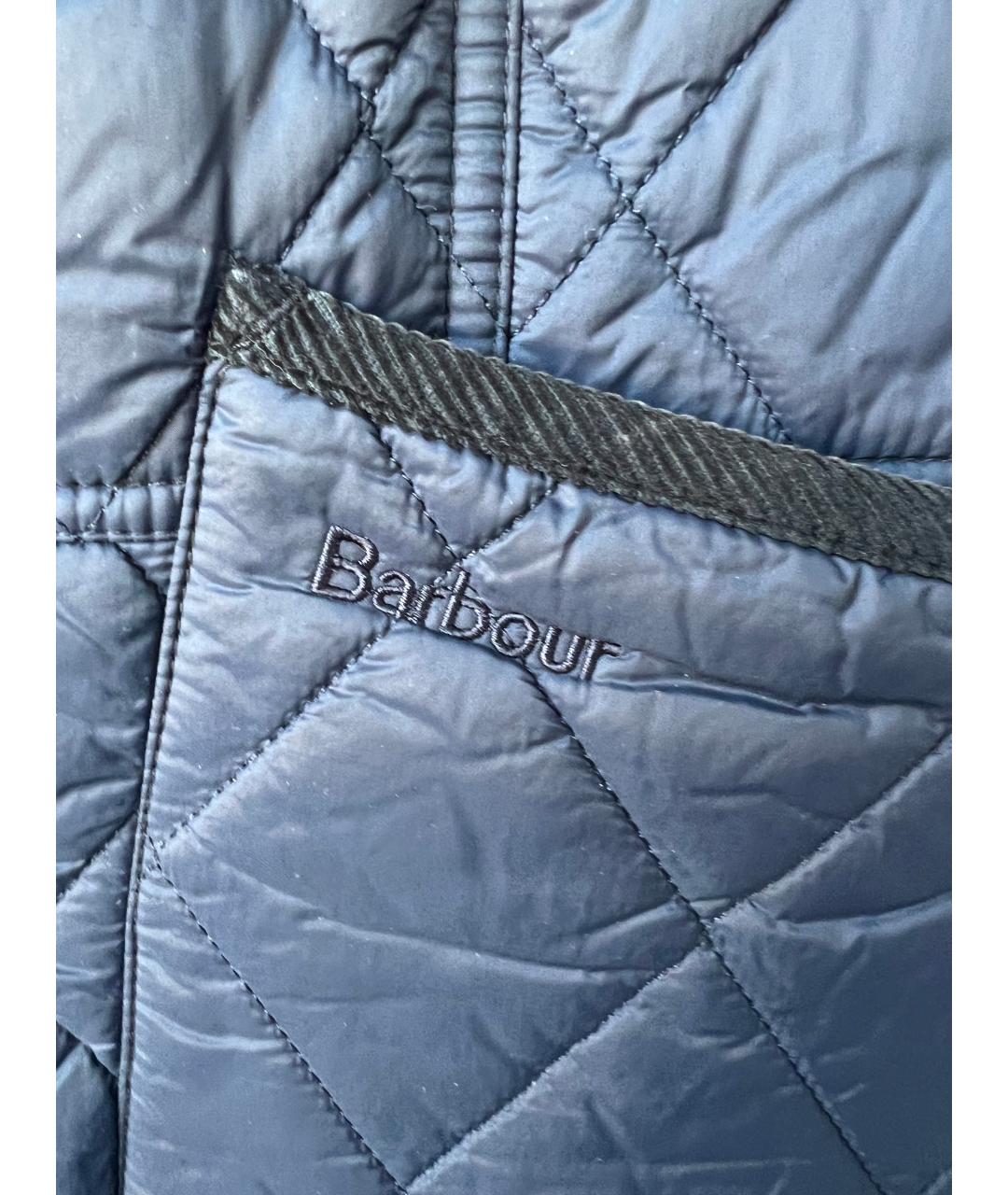 BARBOUR Темно-синяя куртка, фото 2
