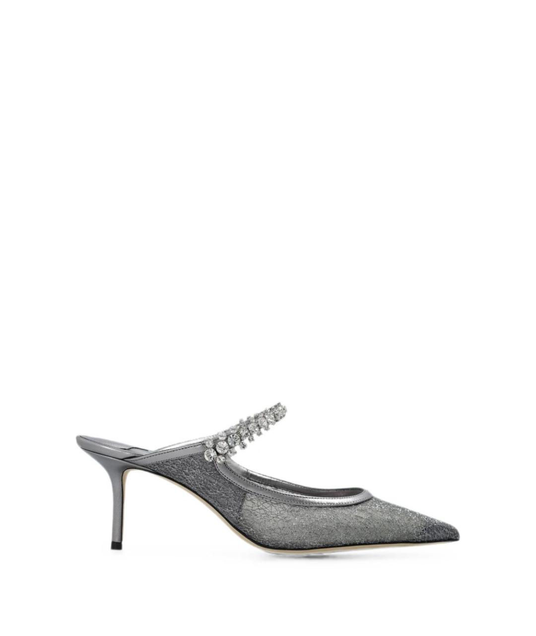 JIMMY CHOO Мульти текстильные мюли, фото 1