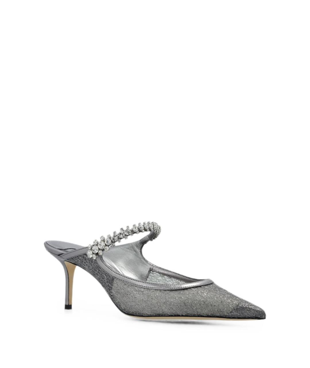 JIMMY CHOO Мульти текстильные мюли, фото 2