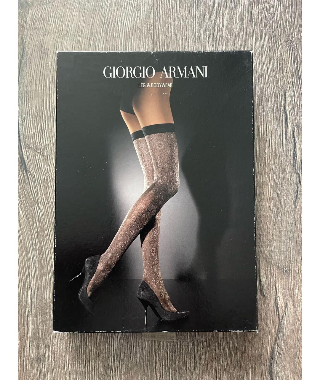GIORGIO ARMANI Черные носки, чулки и колготы, фото 6